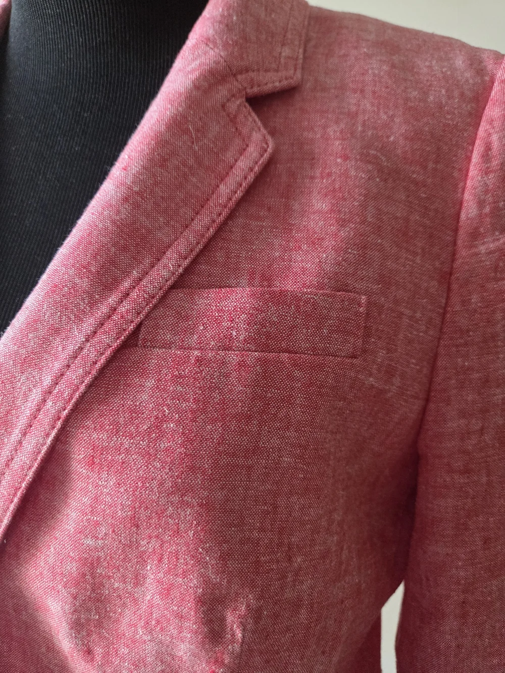 J Crew Pink Women's Linen Blend  Blazer Size 8